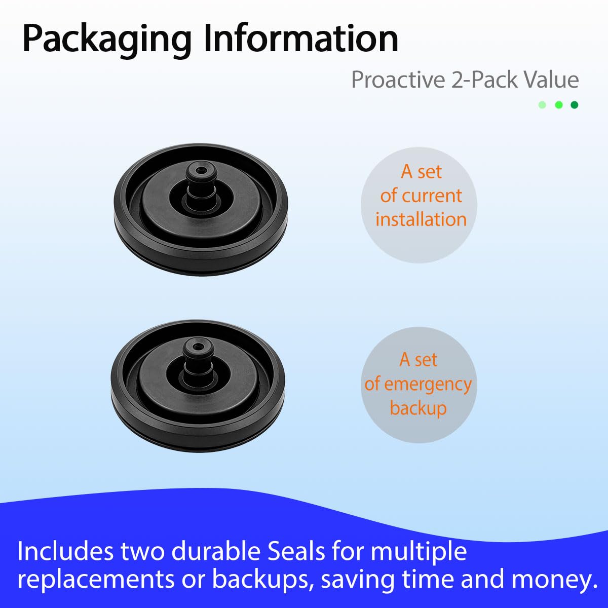 Amazon.com: 2 Pack 83143 Toilet Fill Valve Seal Compatible with